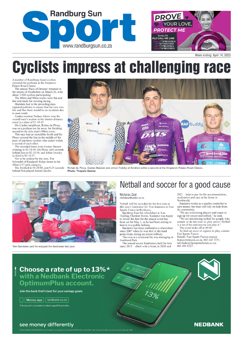 Randburg Sun 14 April 2023 page 12