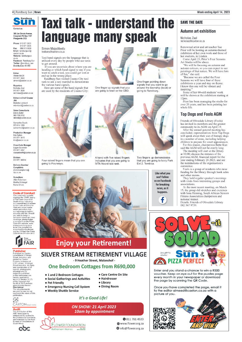 Randburg Sun 14 April 2023 page 4