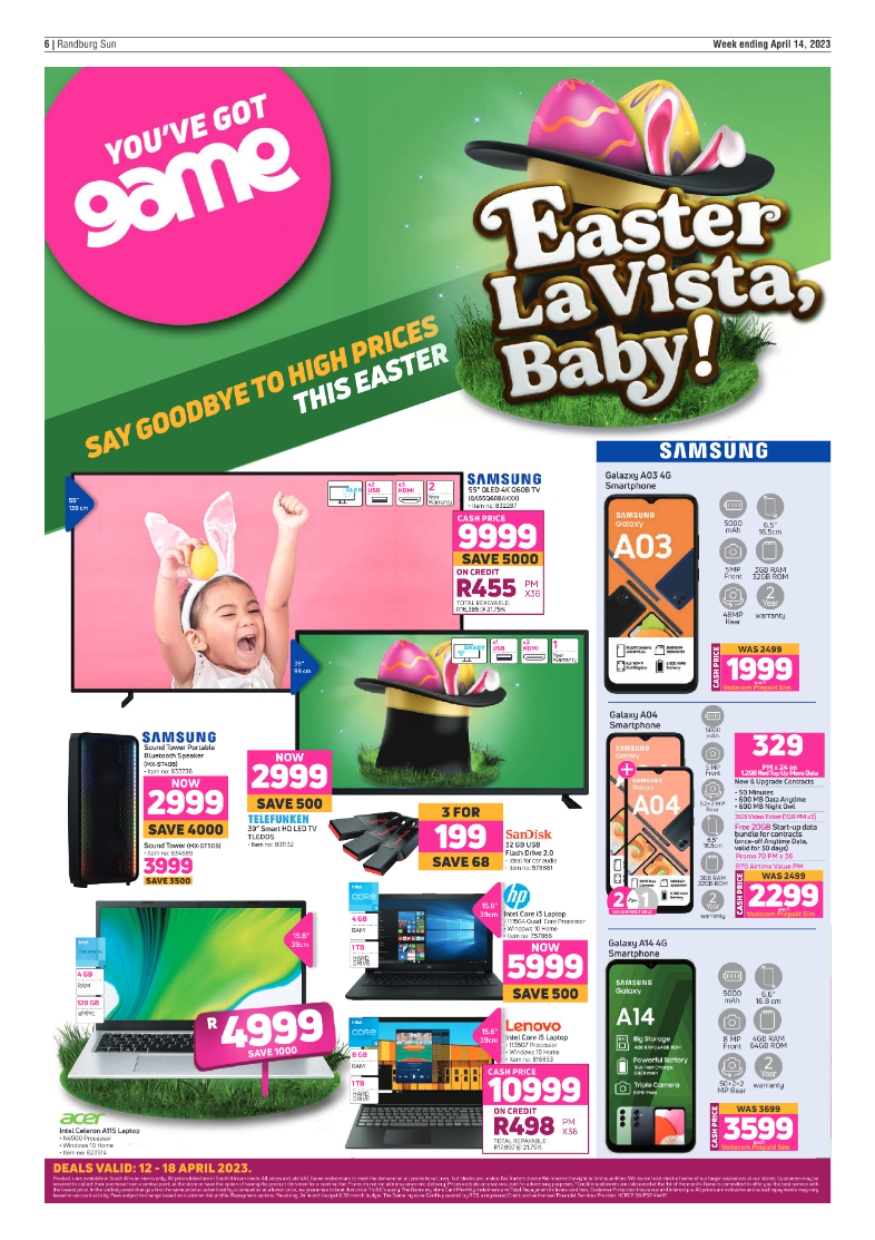 Randburg Sun 14 April 2023 page 6