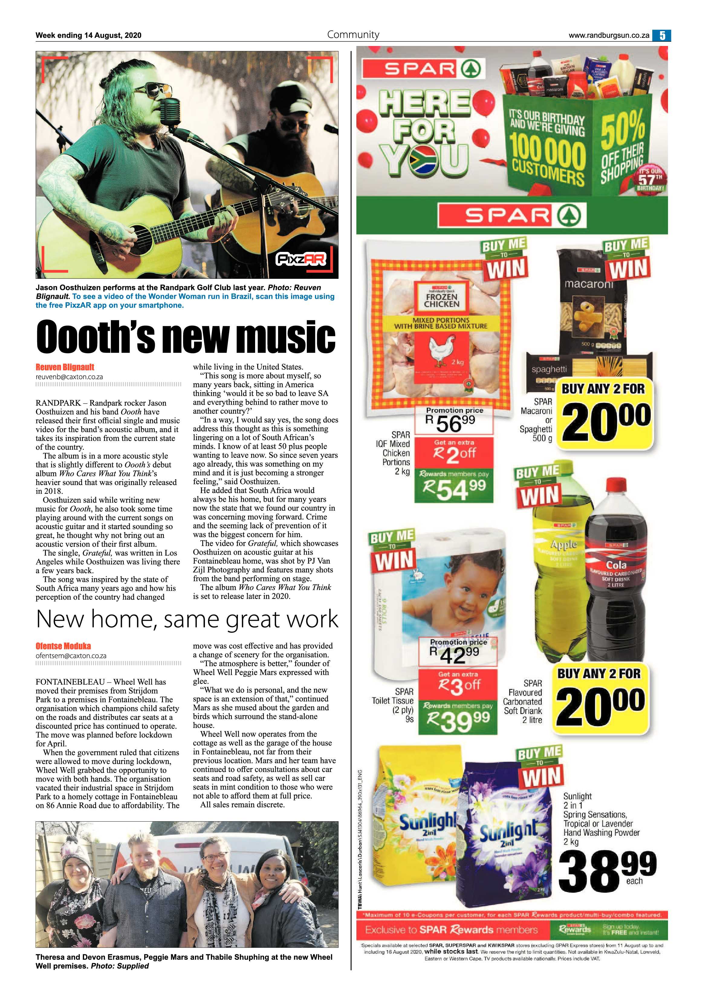 Randburg Sun 14 August 2020 page 5