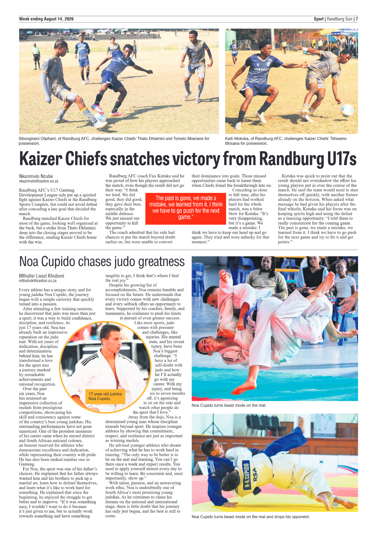 Randburg Sun 14 August 2026 page 7