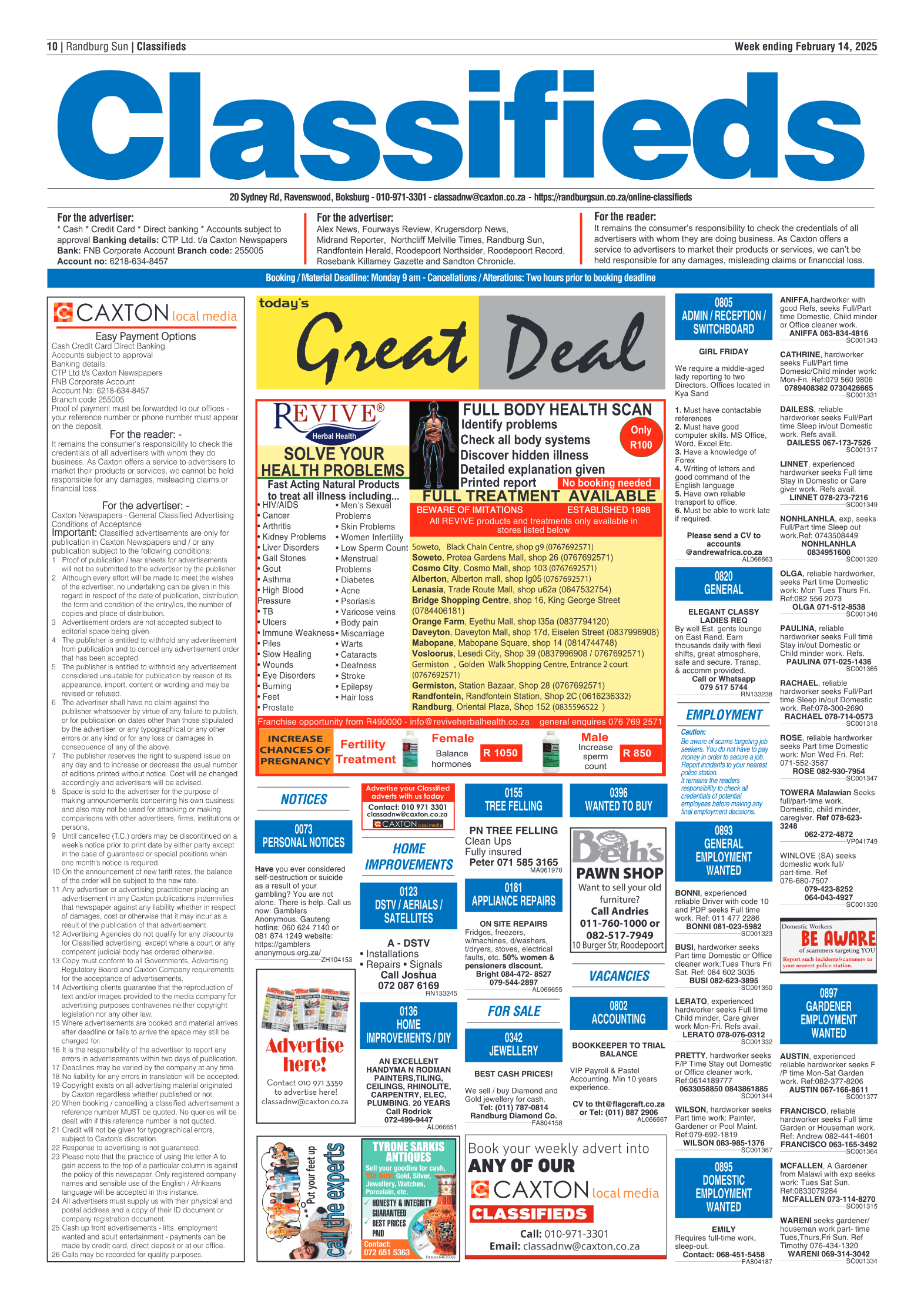 Randburg Sun 14 February 2025 page 10