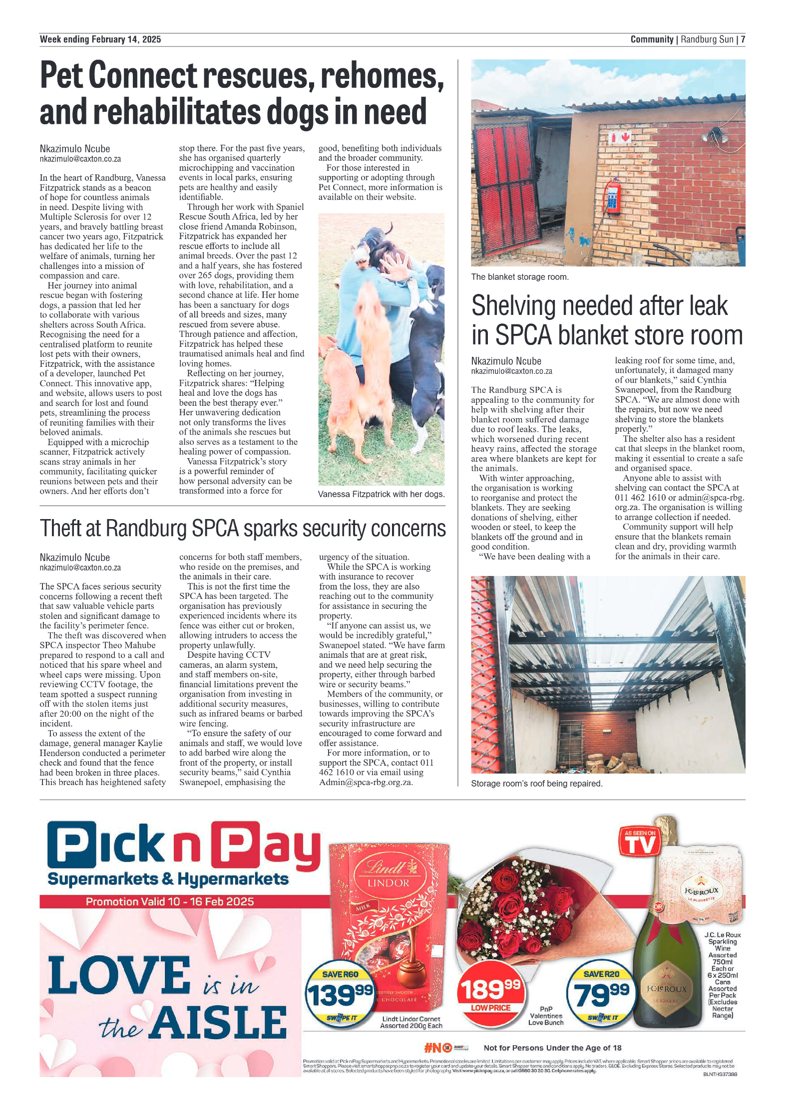 Randburg Sun 14 February 2025 page 7