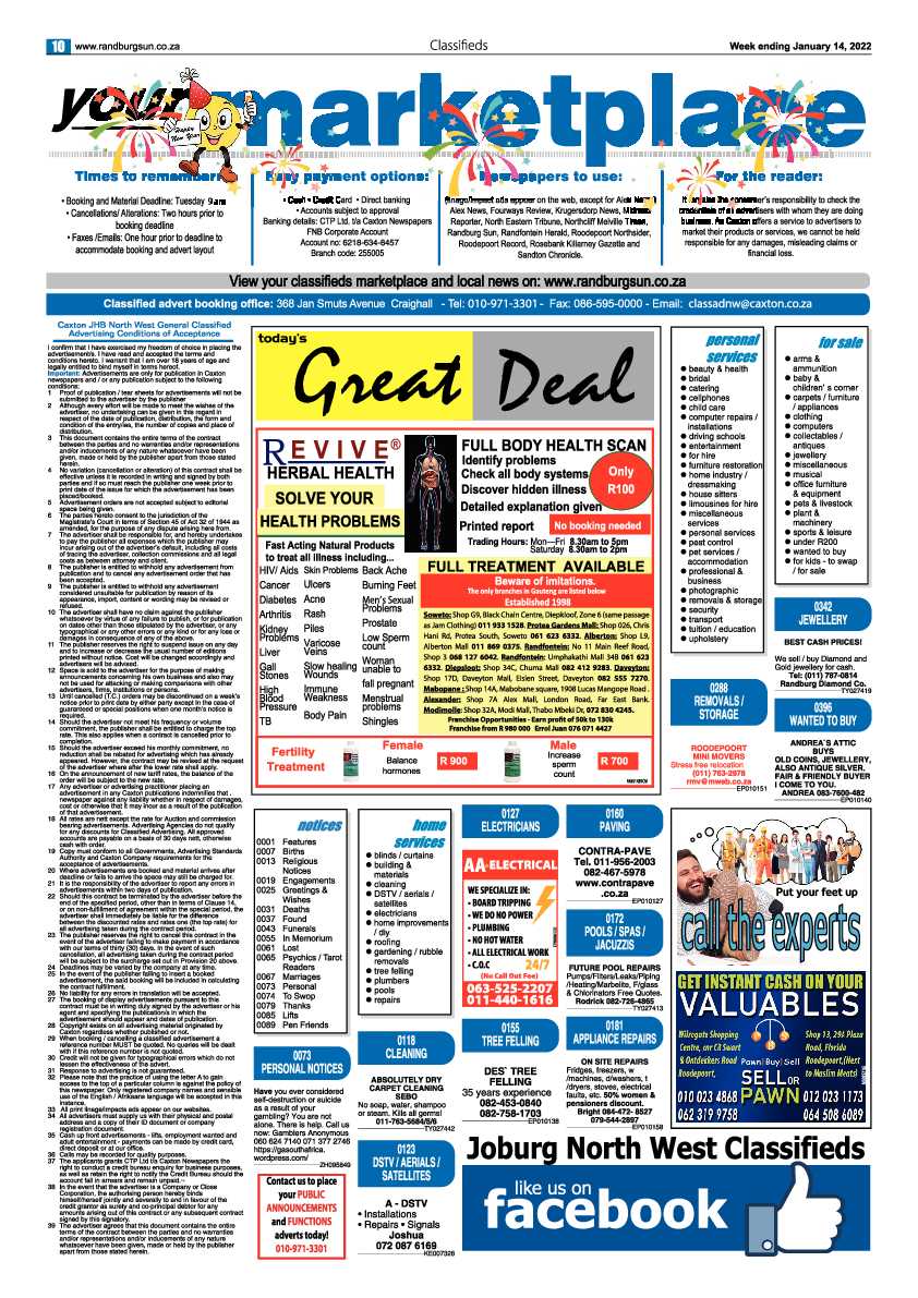 Randburg Sun 14 January 2021 page 10