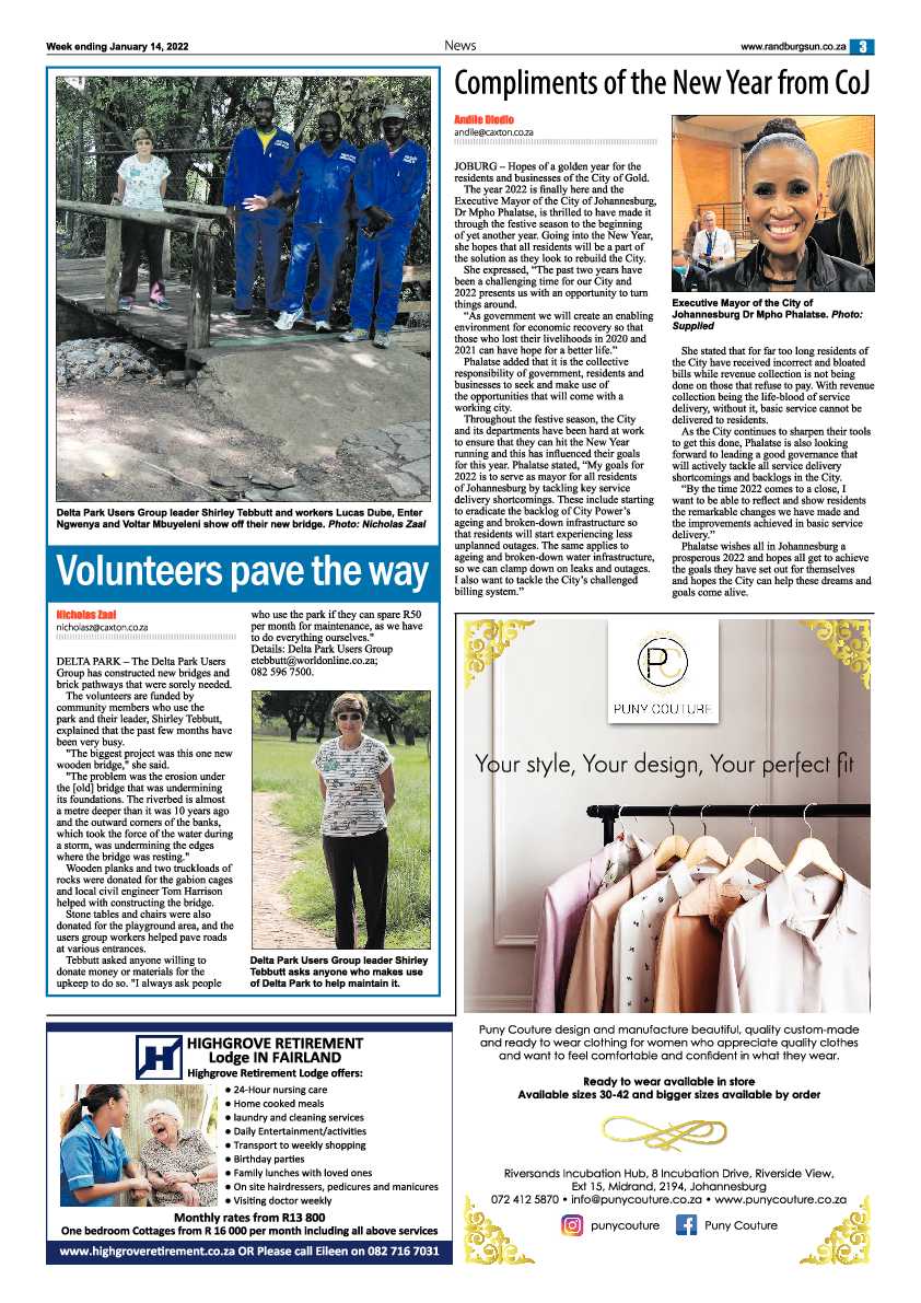 Randburg Sun 14 January 2021 page 3