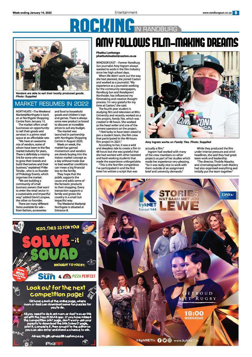 Randburg Sun 14 January 2021 page 9
