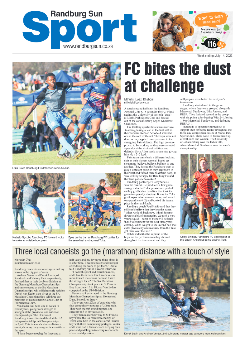 Randburg Sun 14 July 2023 page 12