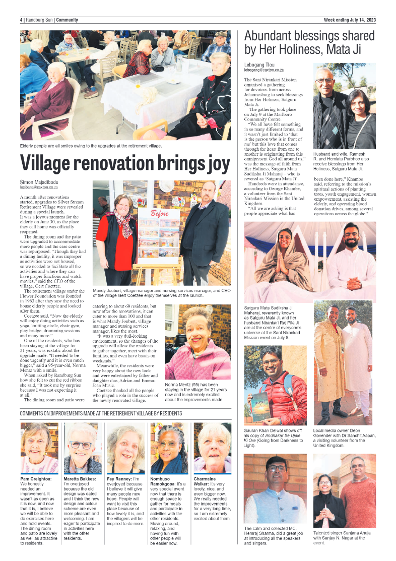 Randburg Sun 14 July 2023 page 4