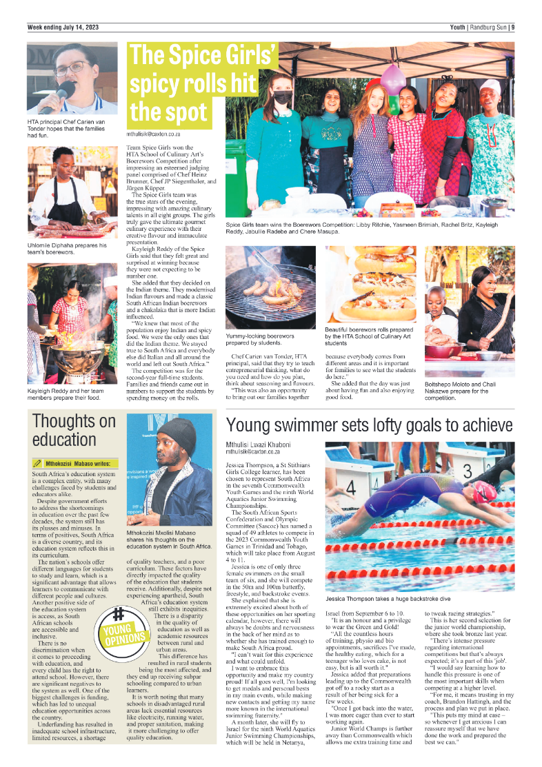 Randburg Sun 14 July 2023 page 9