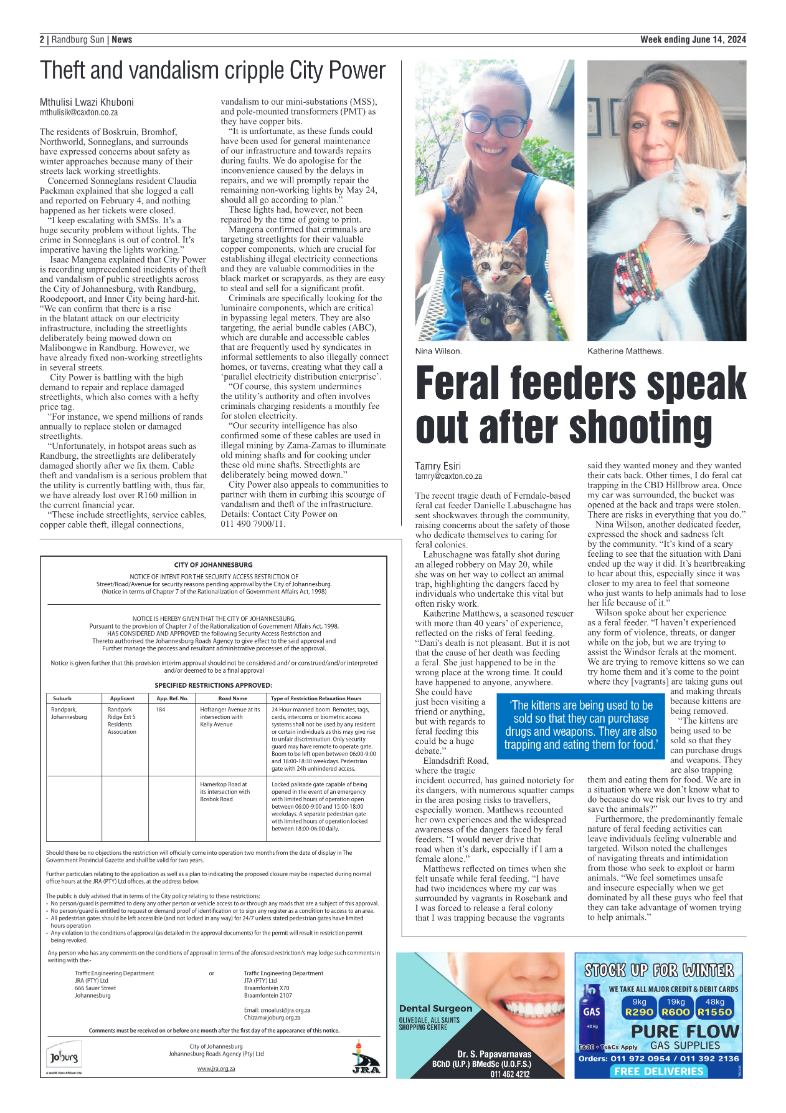 Randburg Sun 14 June 2024 page 2