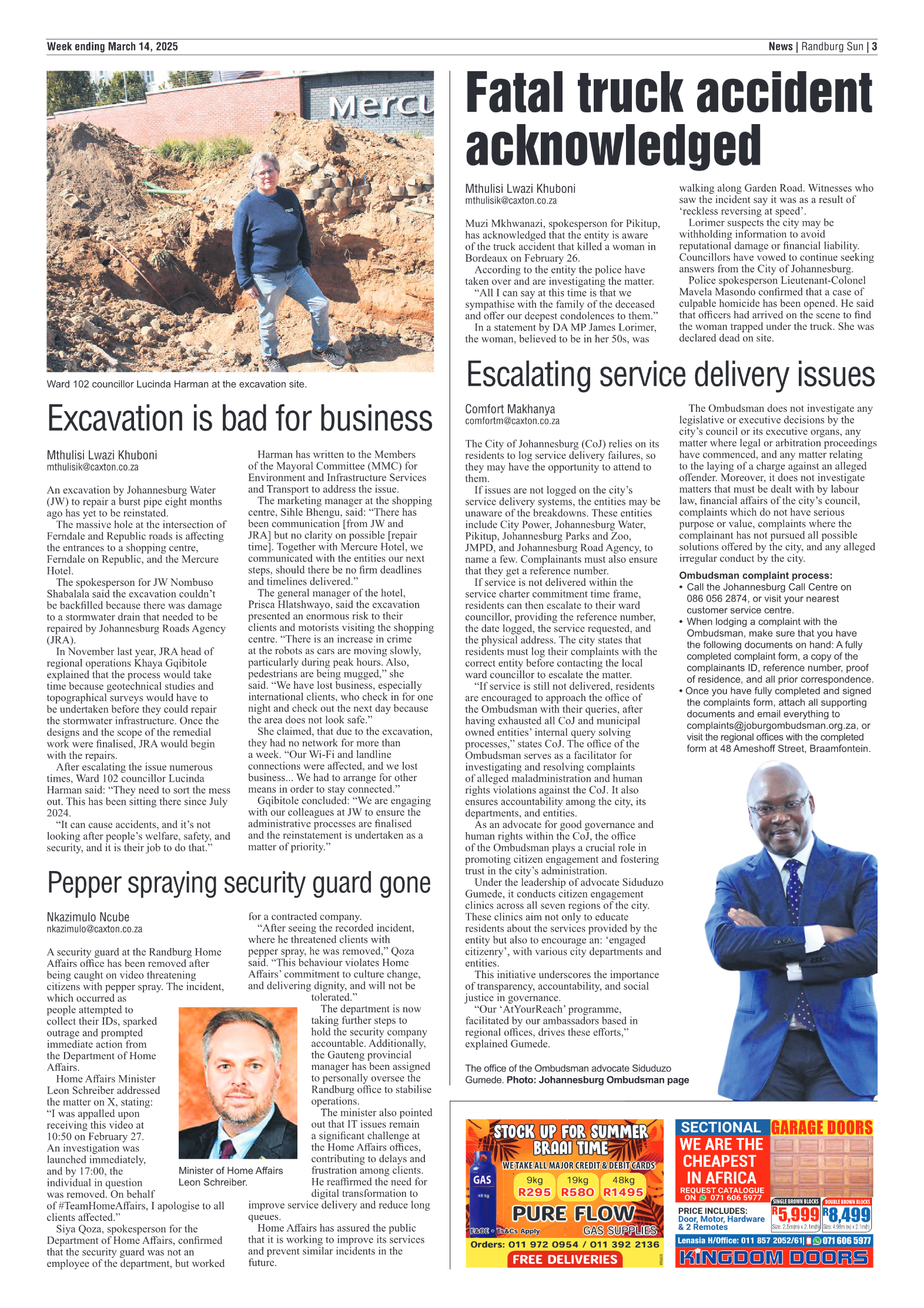 Randburg Sun 14 March 2025 page 5