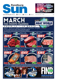 Randburg Sun 14 March 2025
