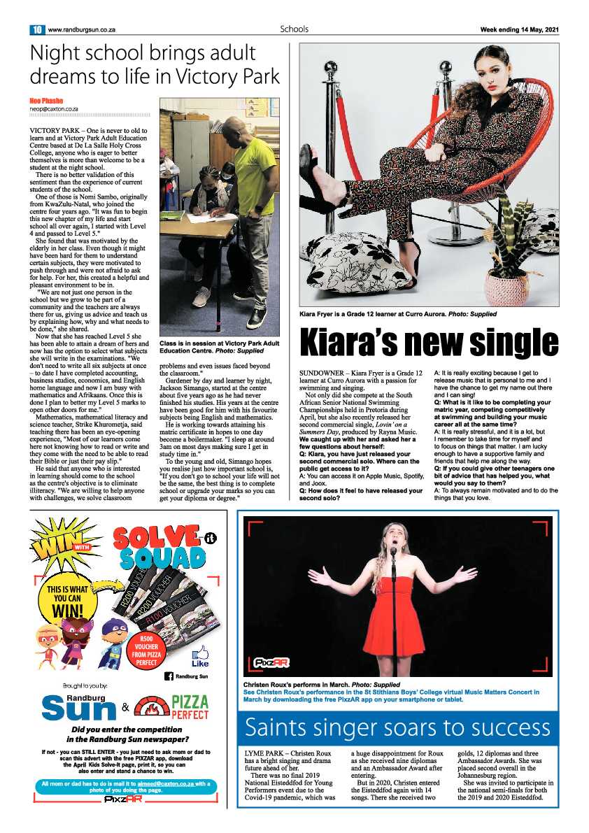 Randburg Sun 14 May 2021 page 10