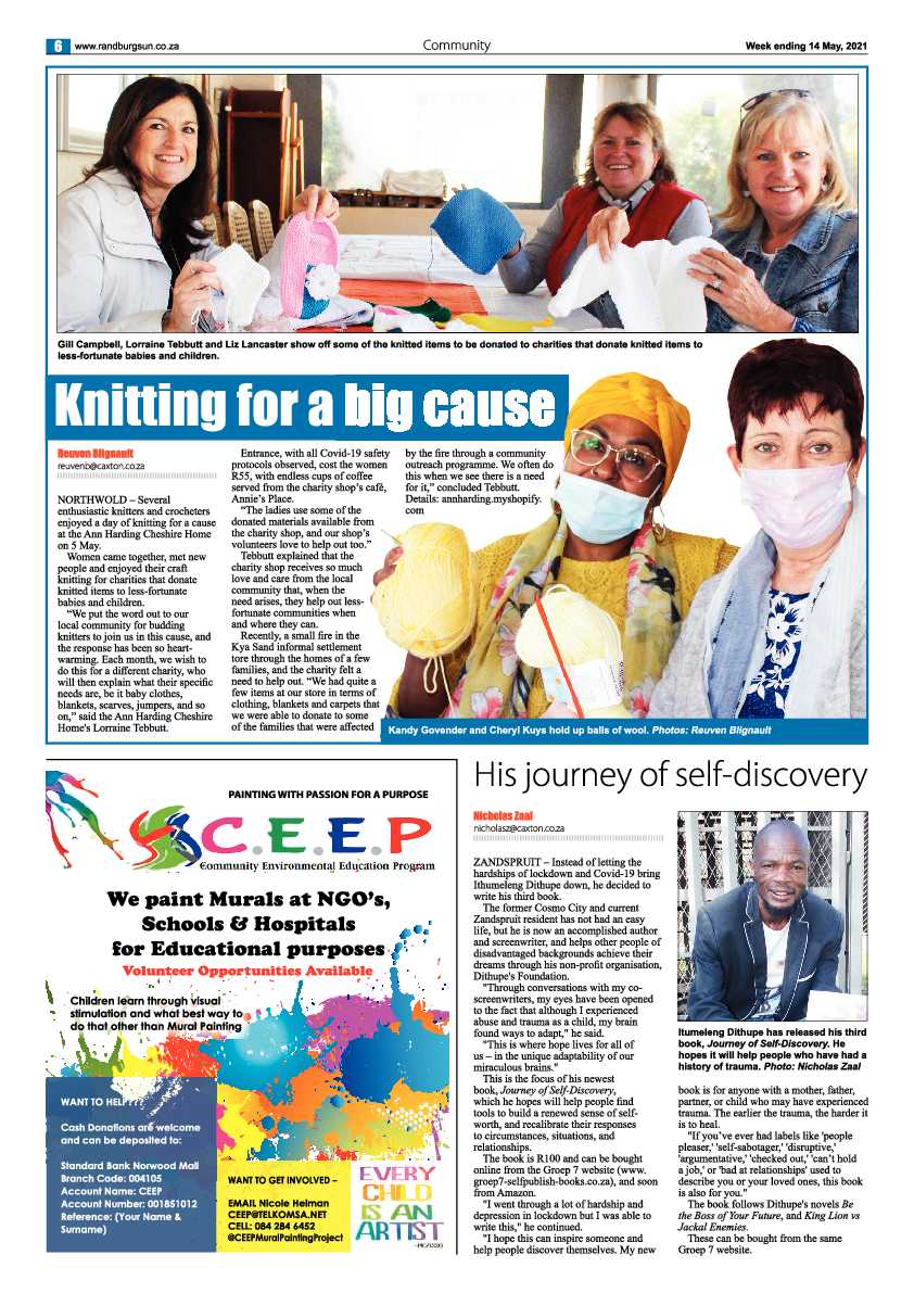 Randburg Sun 14 May 2021 page 6