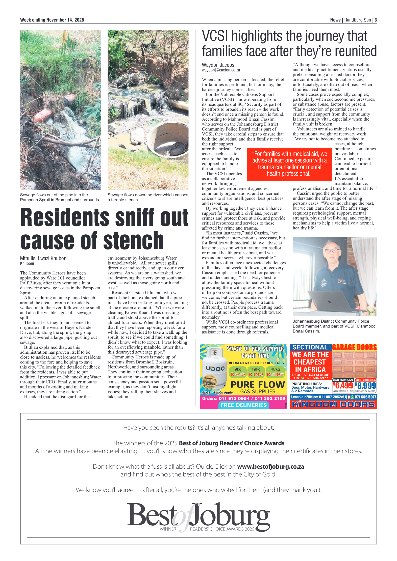 Randburg Sun 14 November 2025 page 5