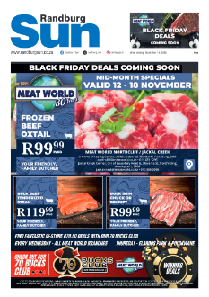 Randburg Sun 14 November 2025