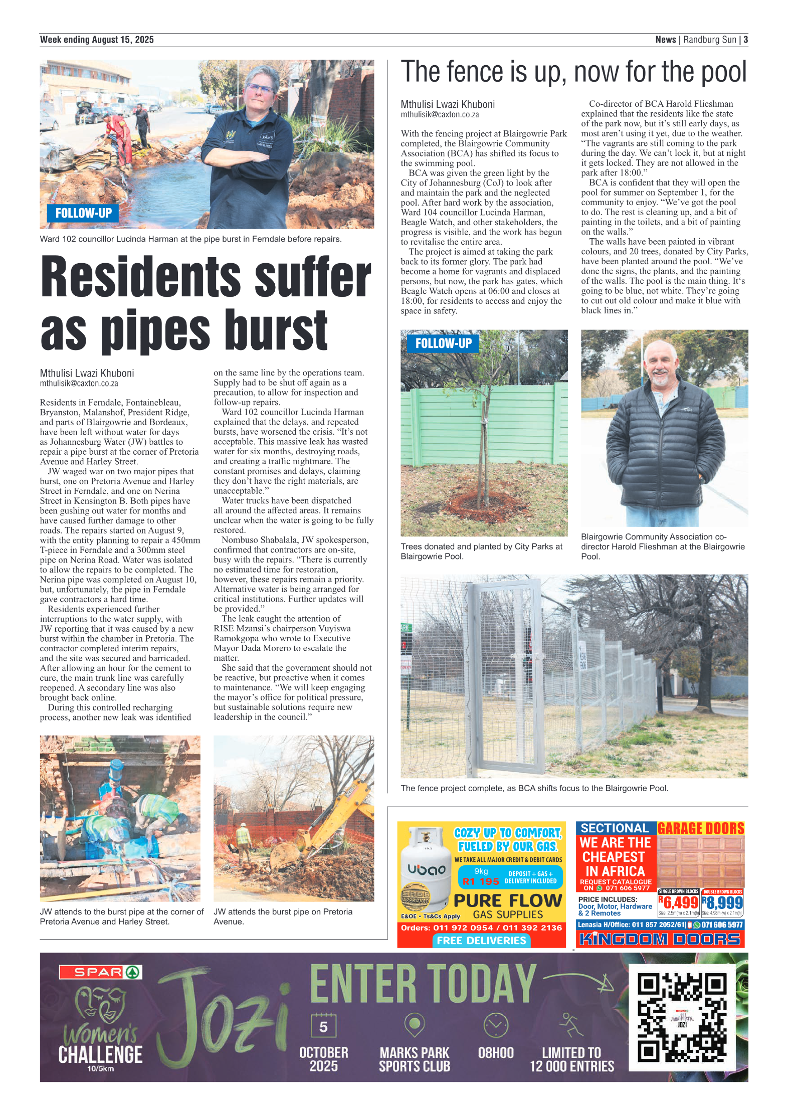 Randburg Sun 15 August 2025 page 5