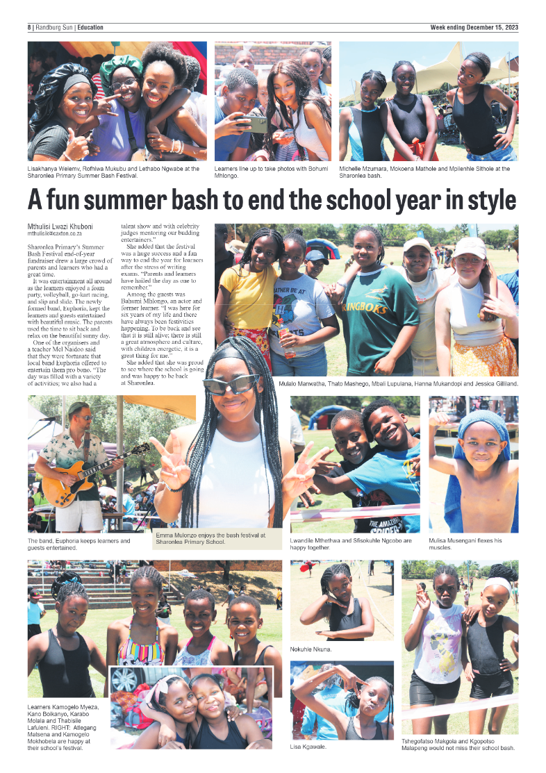 Randburg Sun 15 December 2023 page 8
