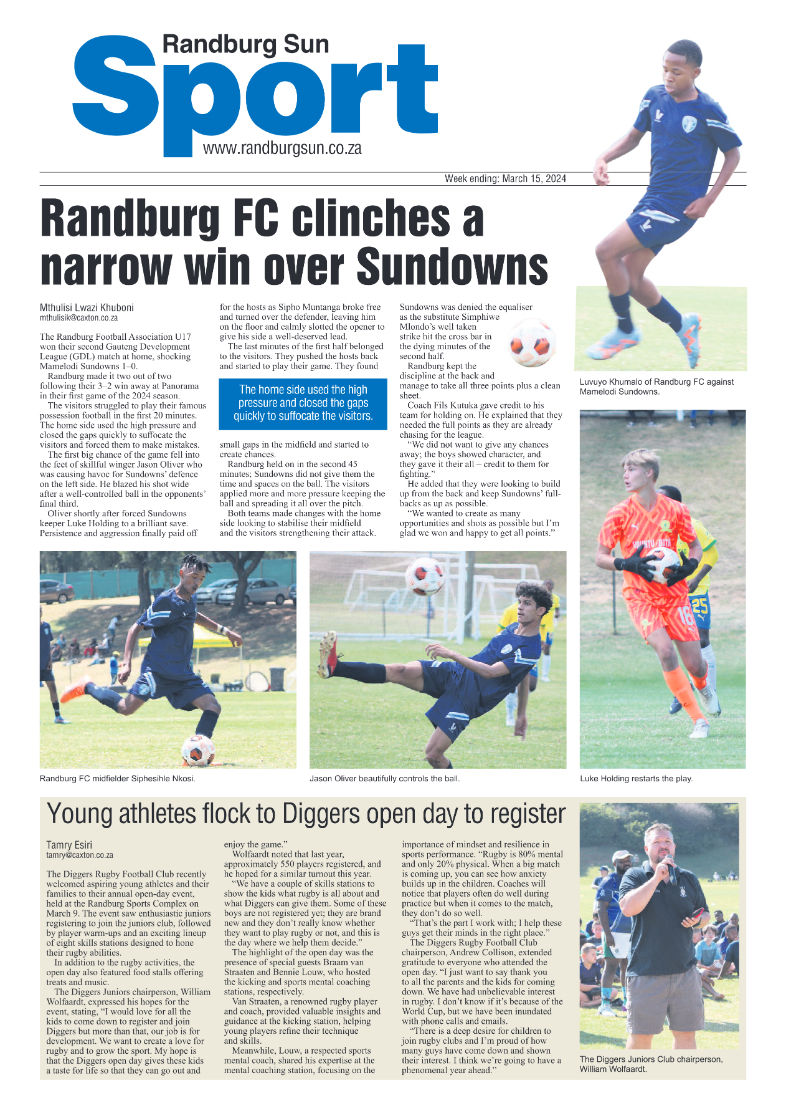 Randburg Sun 15 March 2024 page 12