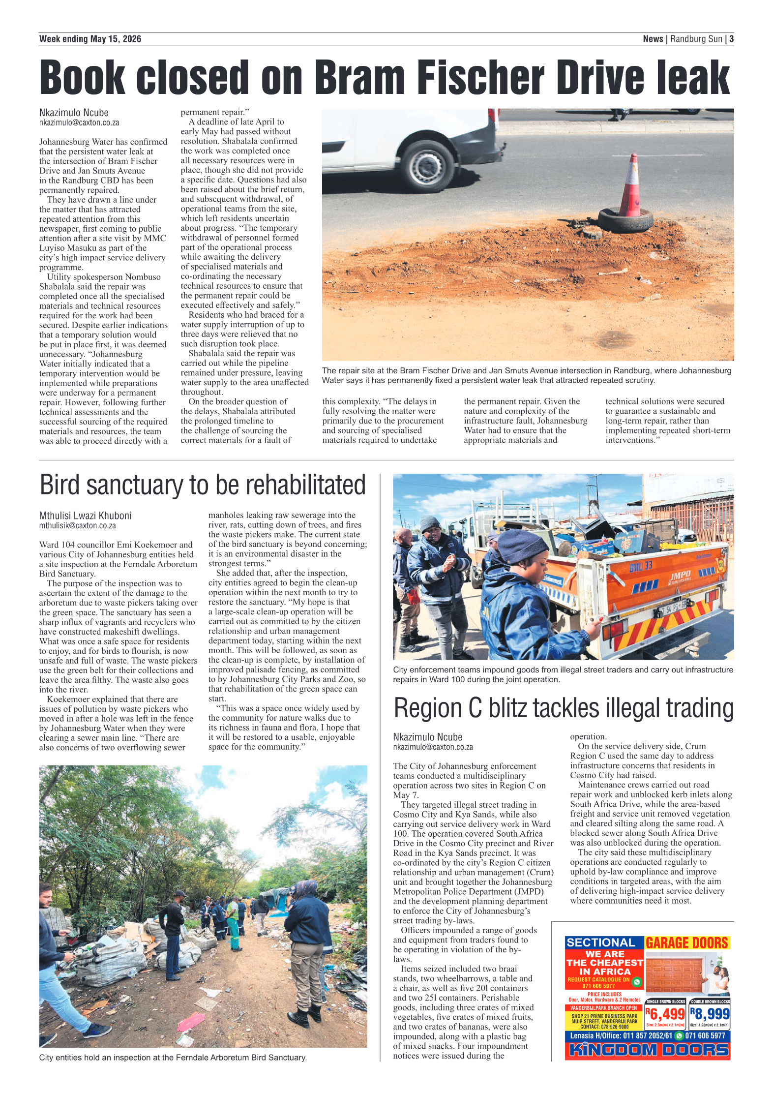 Randburg Sun 15 May 2026 page 5