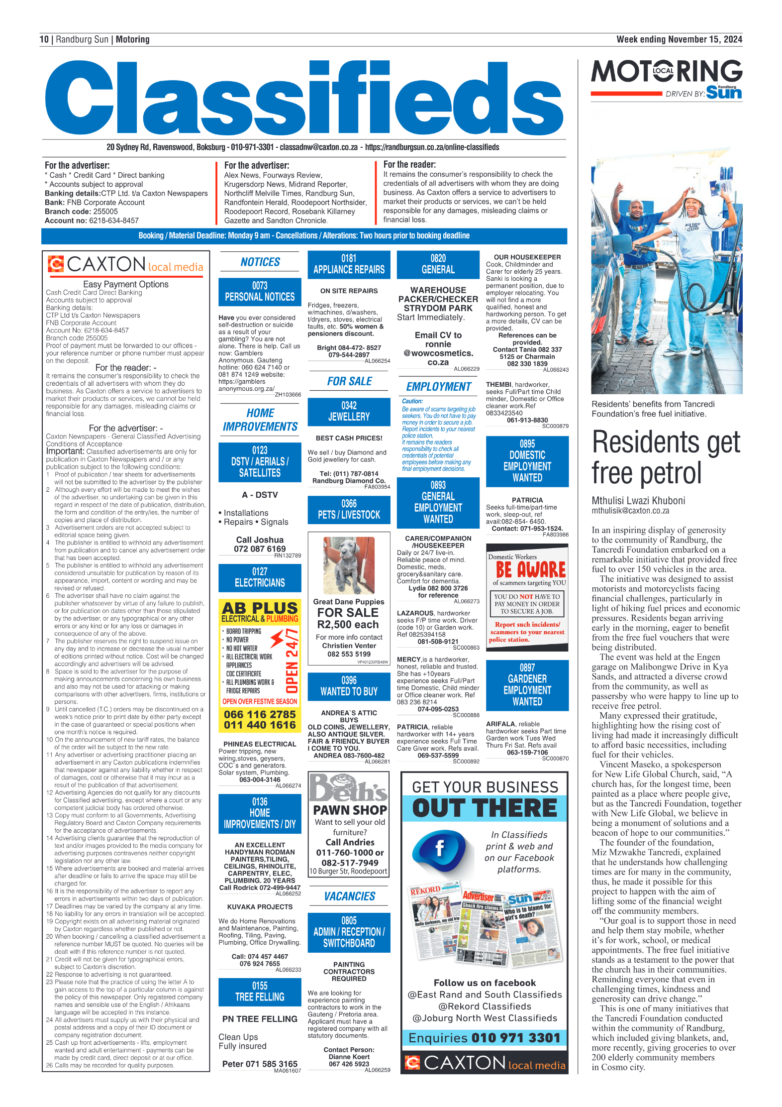Randburg Sun 15 November 2024 page 10