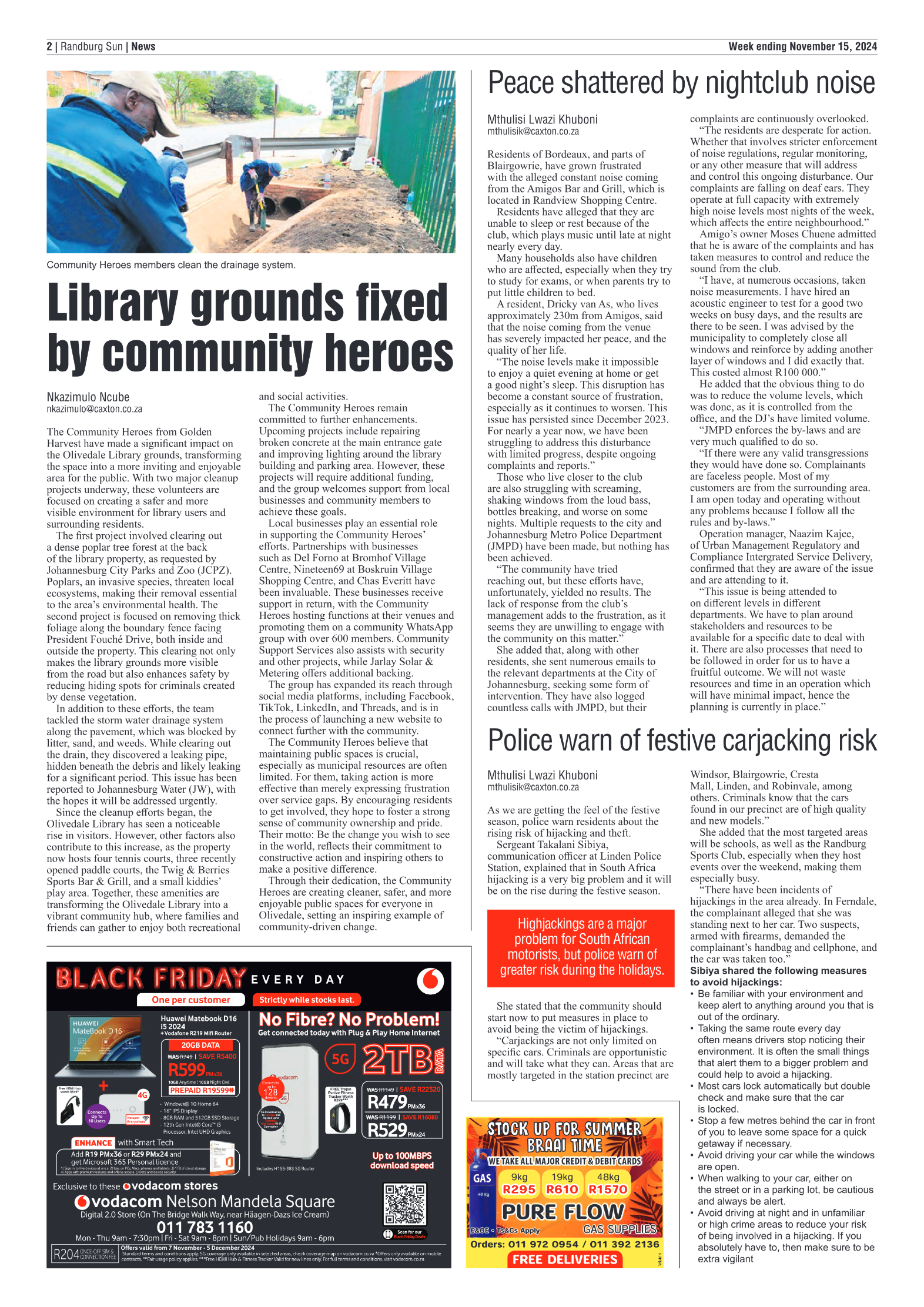 Randburg Sun 15 November 2024 page 2