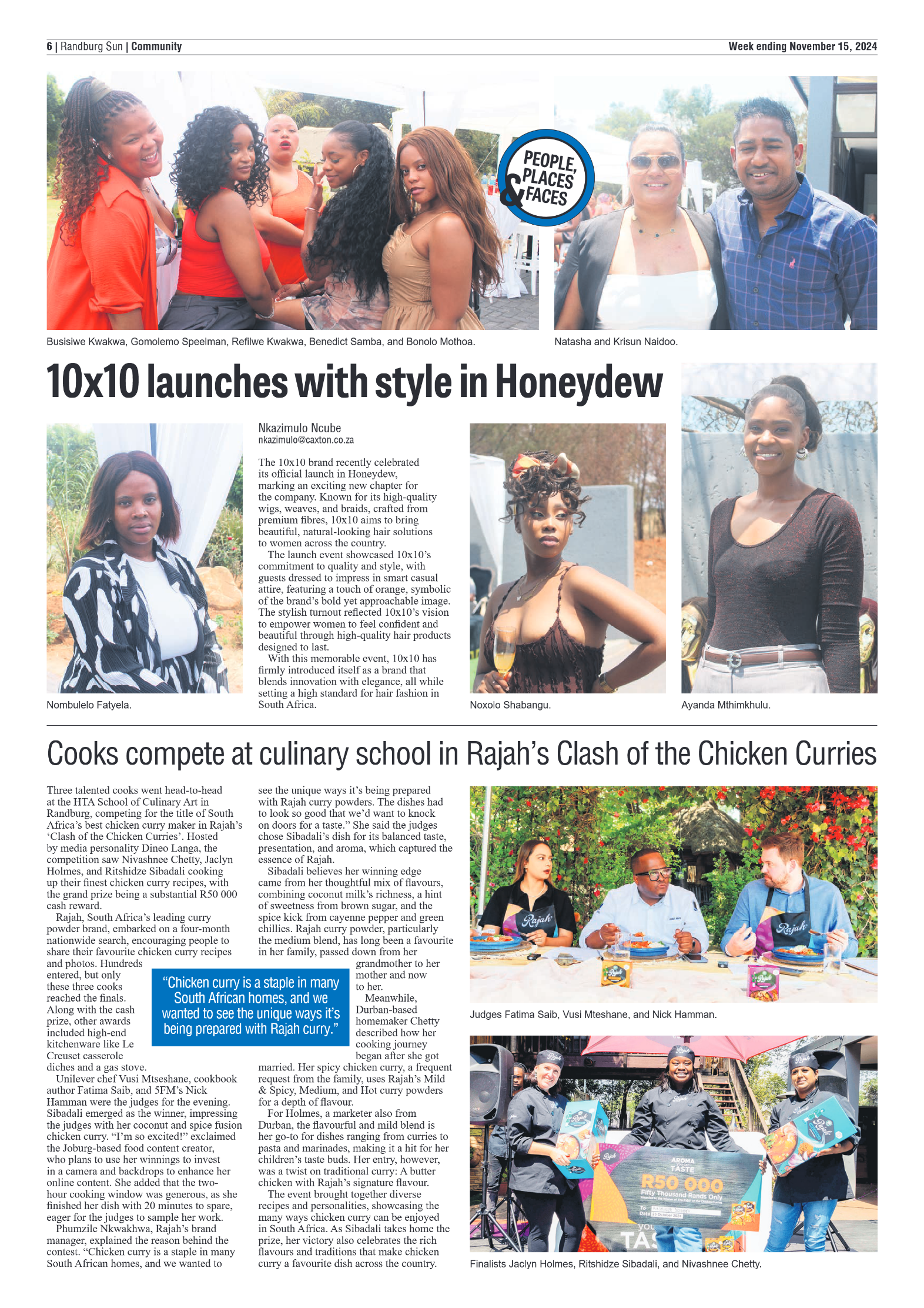Randburg Sun 15 November 2024 page 6