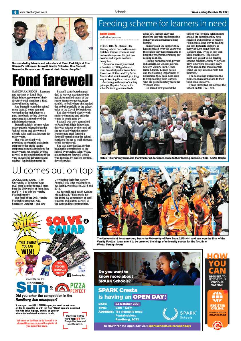 Randburg Sun 15 October 2021 page 8