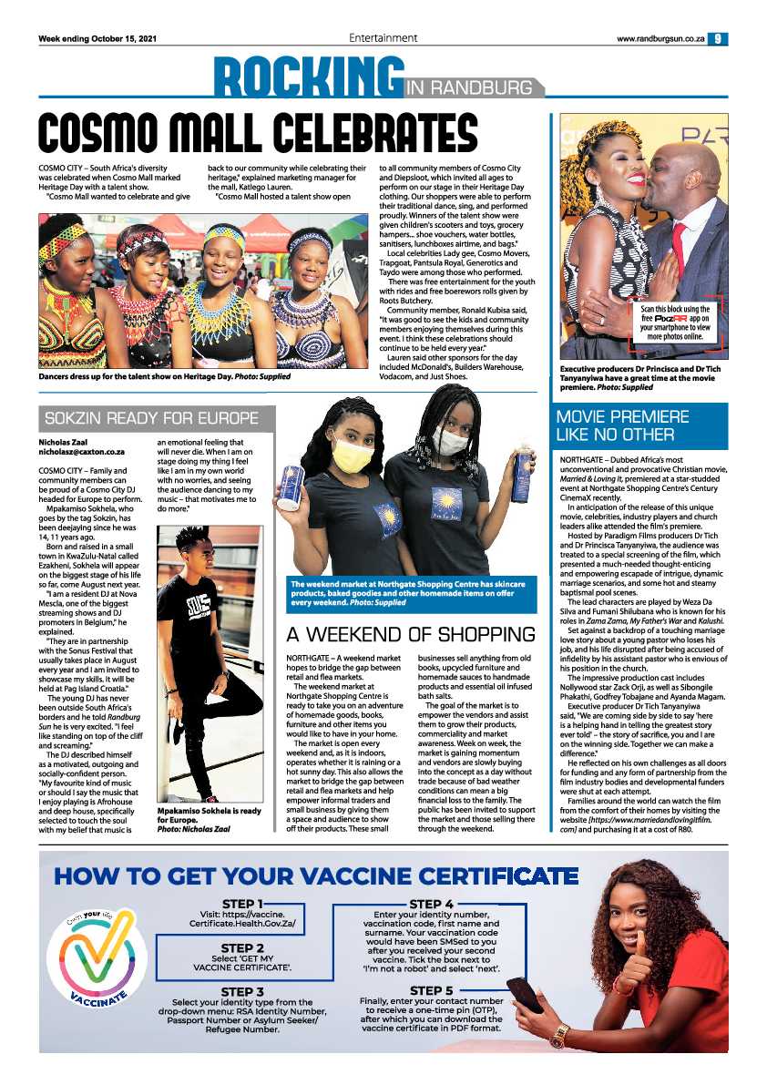 Randburg Sun 15 October 2021 page 9