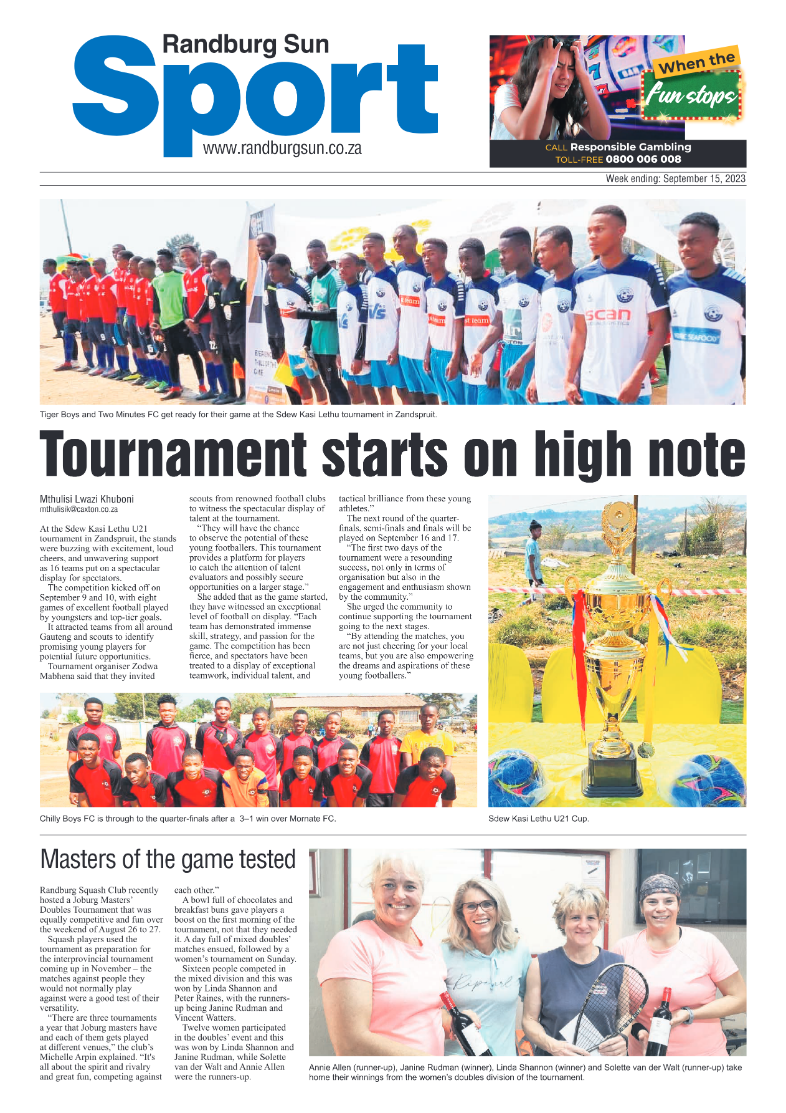 Randburg Sun 15 September 2023 page 12