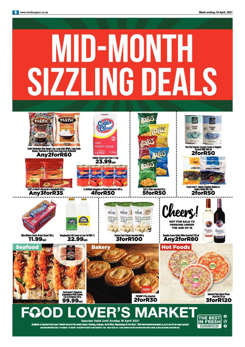 Randburg Sun 16 April 2021 page 8