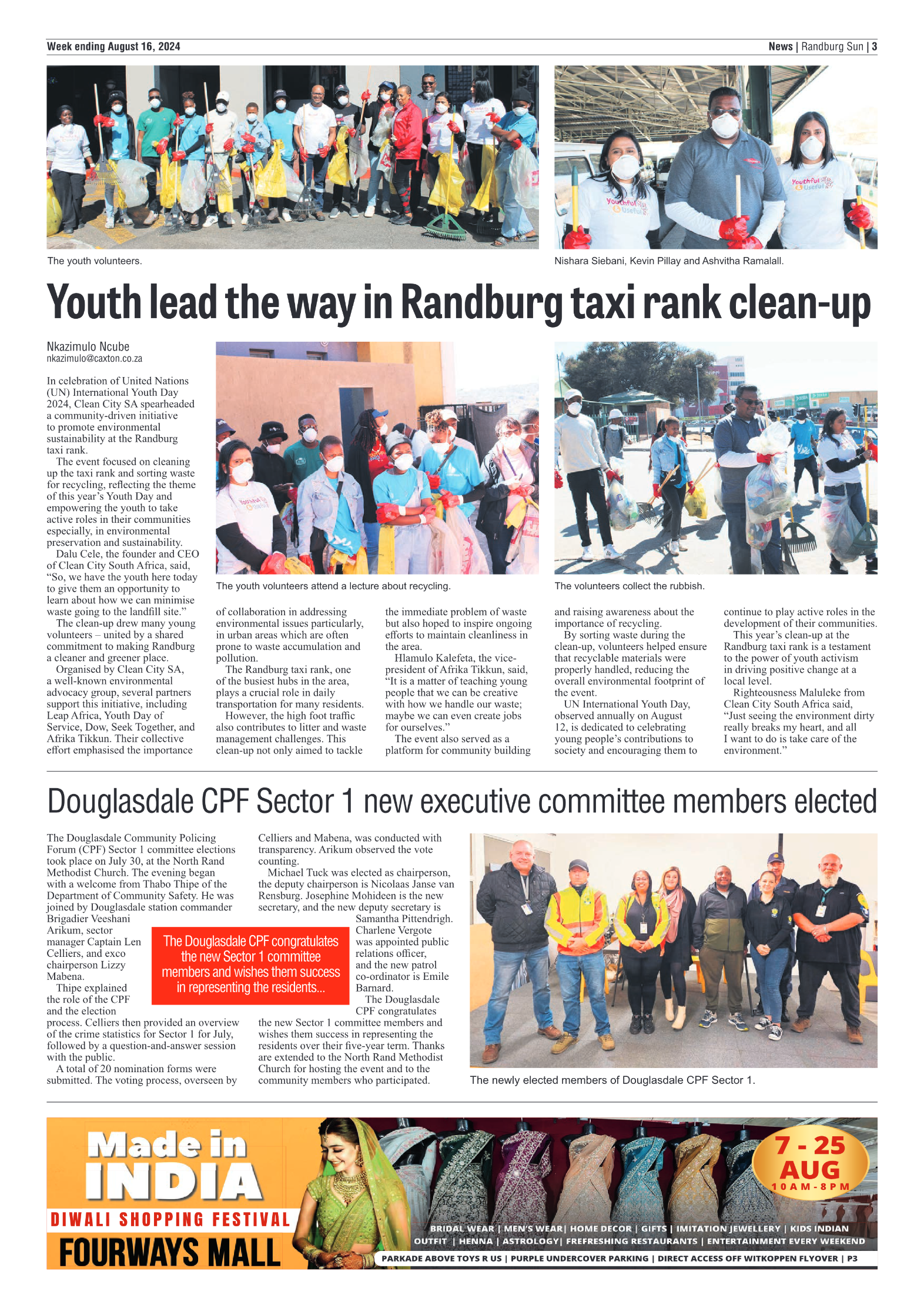 Randburg Sun 16 August 2024 page 3