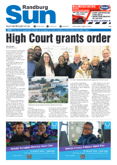 Randburg Sun 16 August 2024