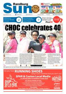 Randburg Sun 16 August, 2019