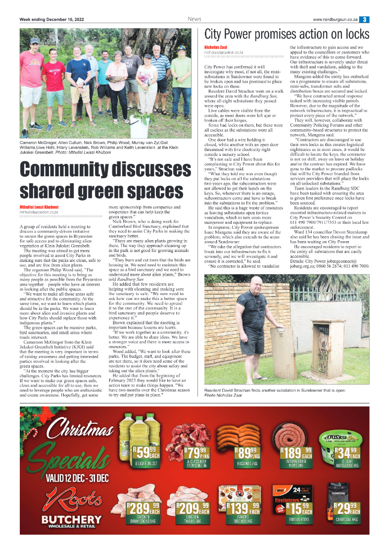 Randburg Sun 16 Dec 2022 page 3