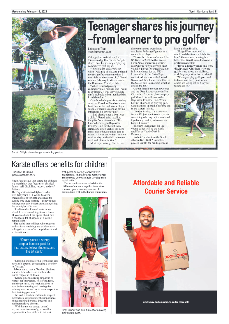 Randburg Sun 16 February 2024 page 11