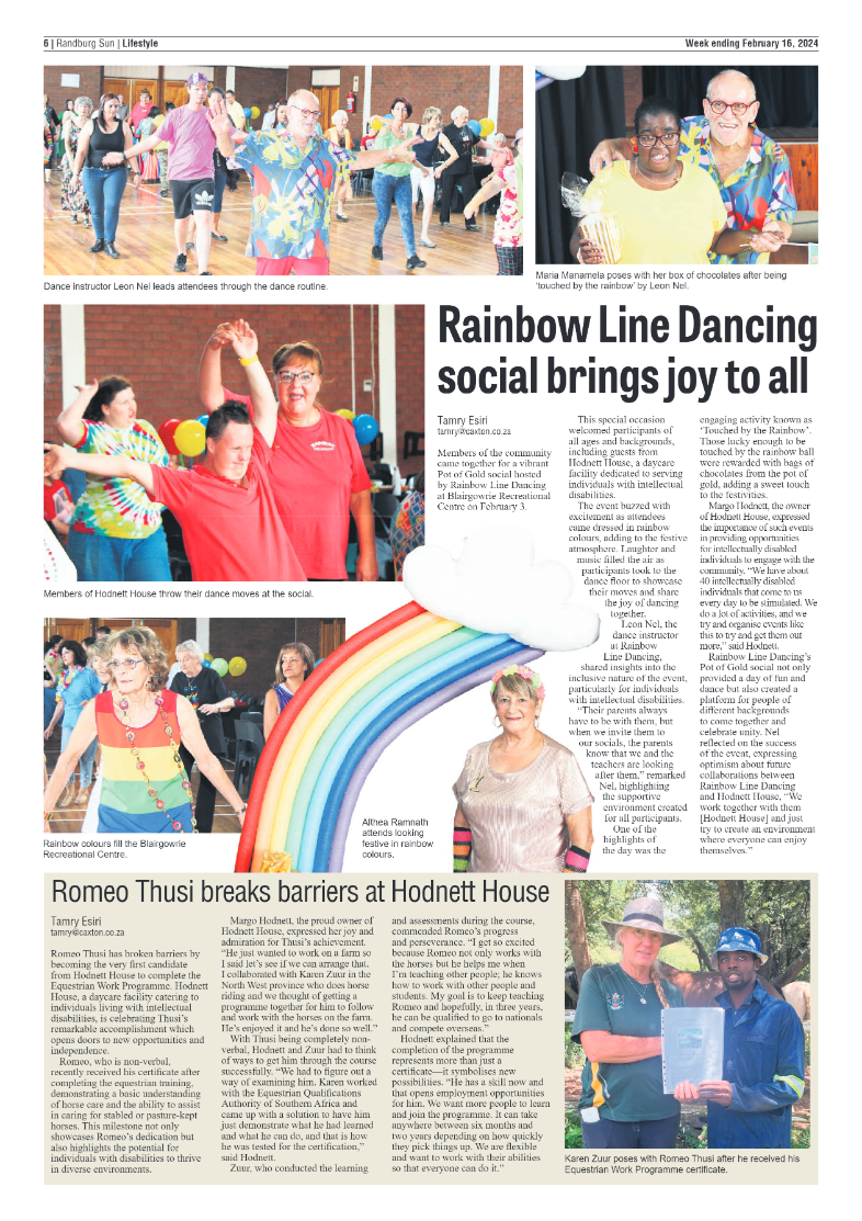 Randburg Sun 16 February 2024 page 6