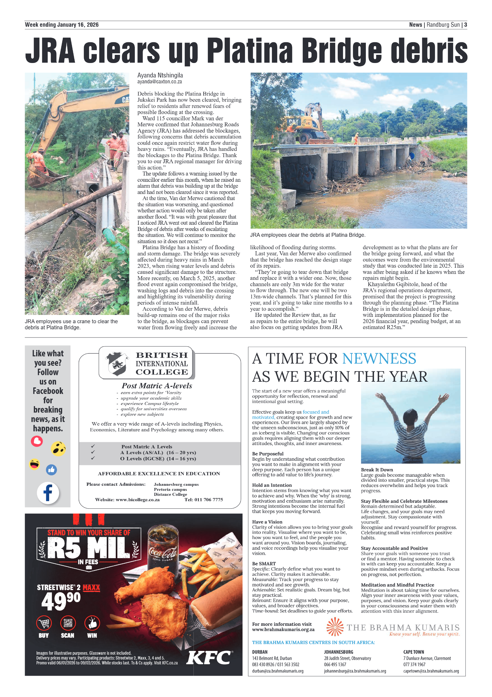 Randburg Sun 16 January 2026 page 5