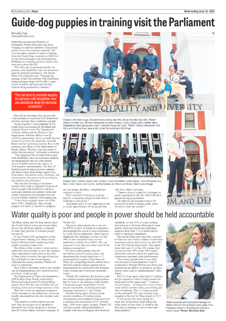 Randburg Sun 16 June 2023 page 6