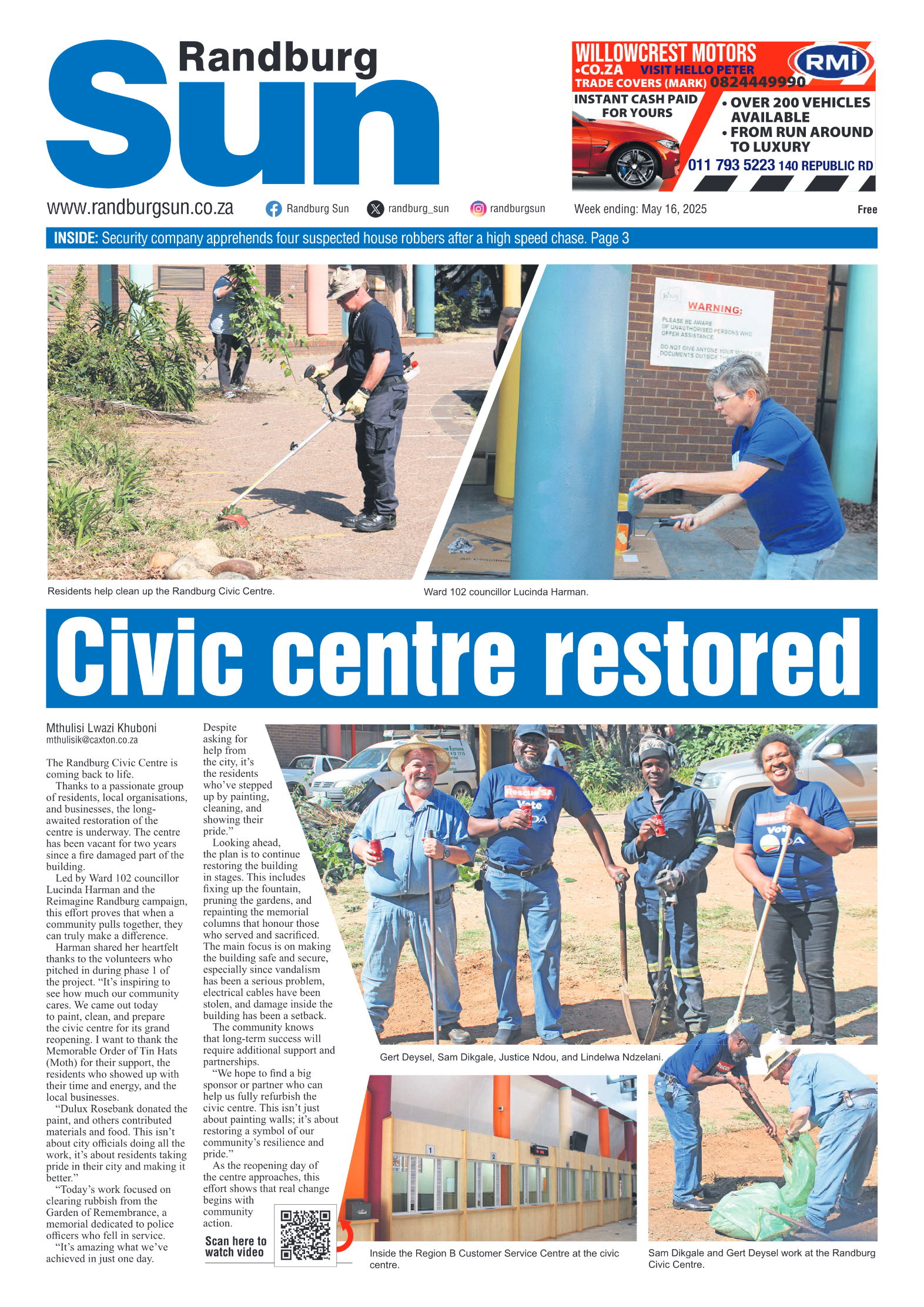 Randburg Sun 16 May 2025 page 3