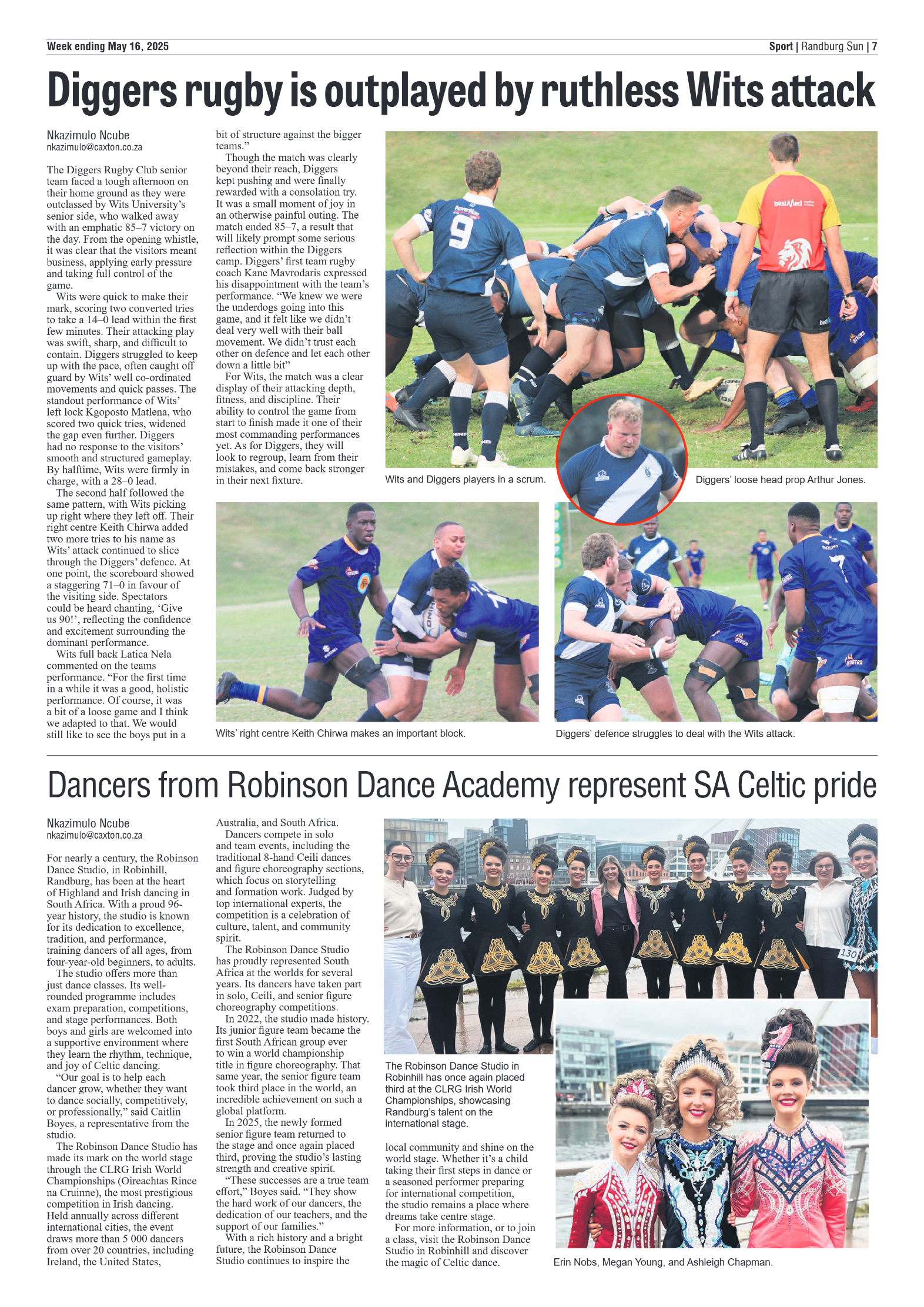 Randburg Sun 16 May 2025 page 9