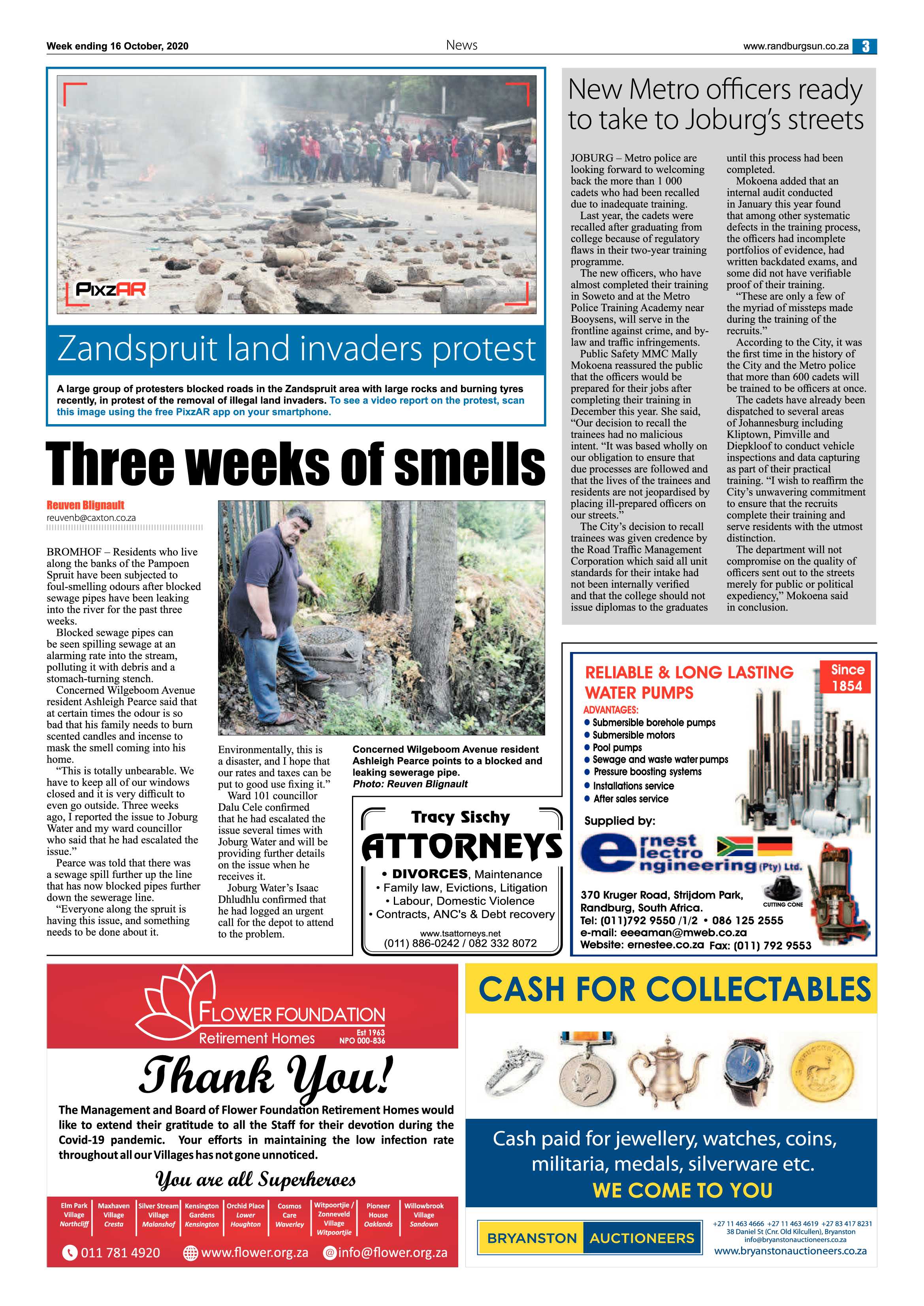 Randburg Sun 16 October 2020 page 3