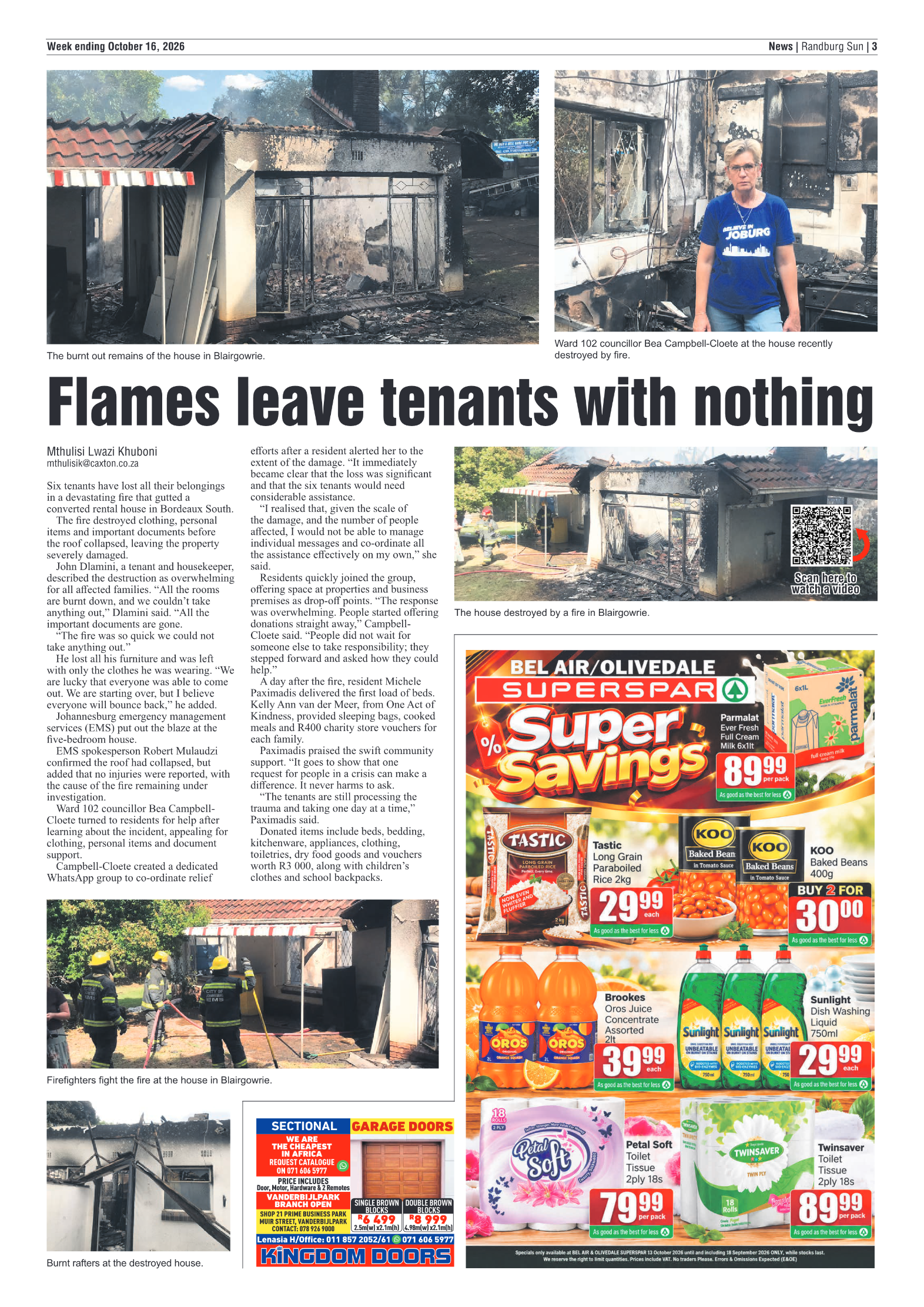 Randburg Sun 16 October 2026 page 3