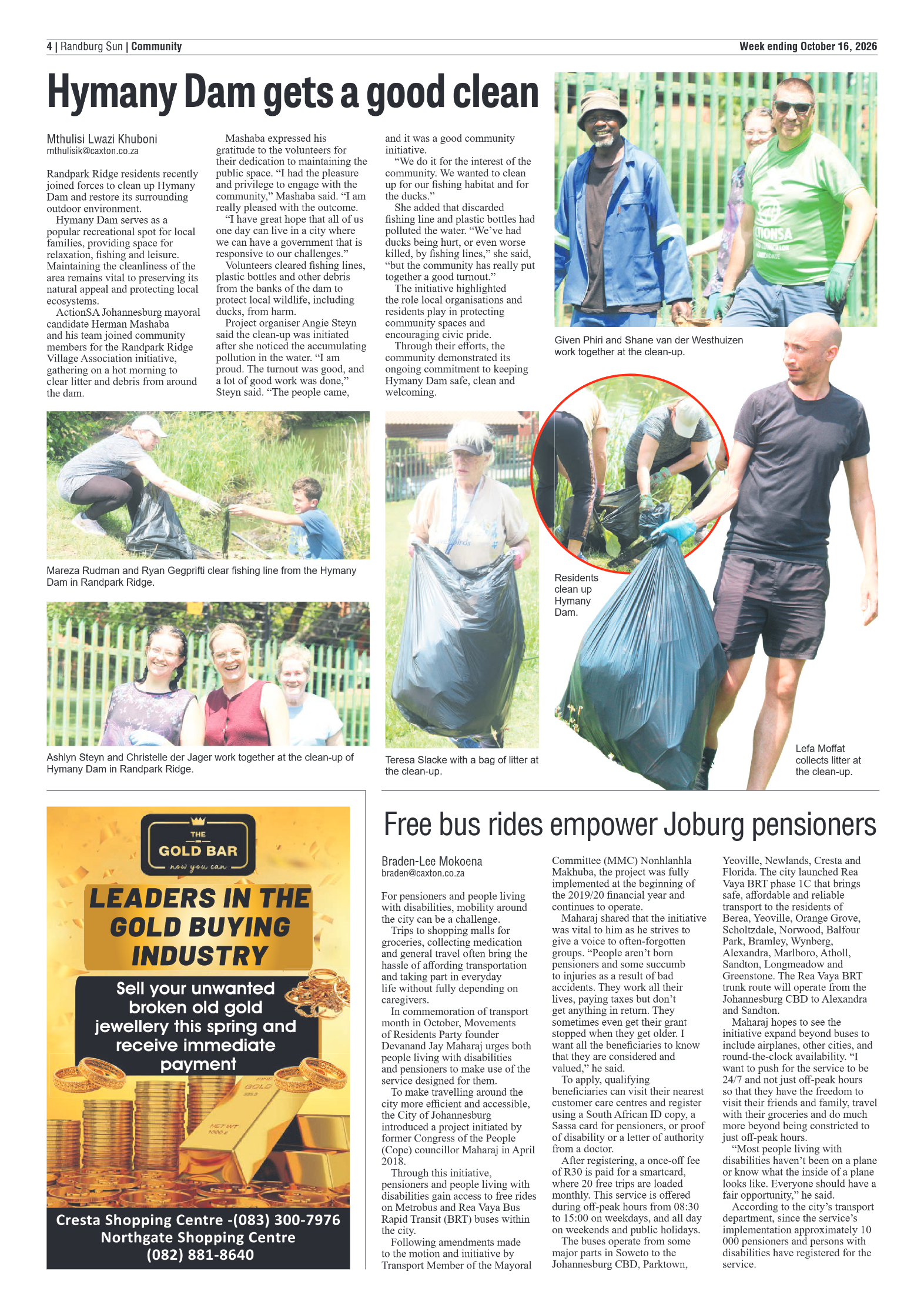 Randburg Sun 16 October 2026 page 4