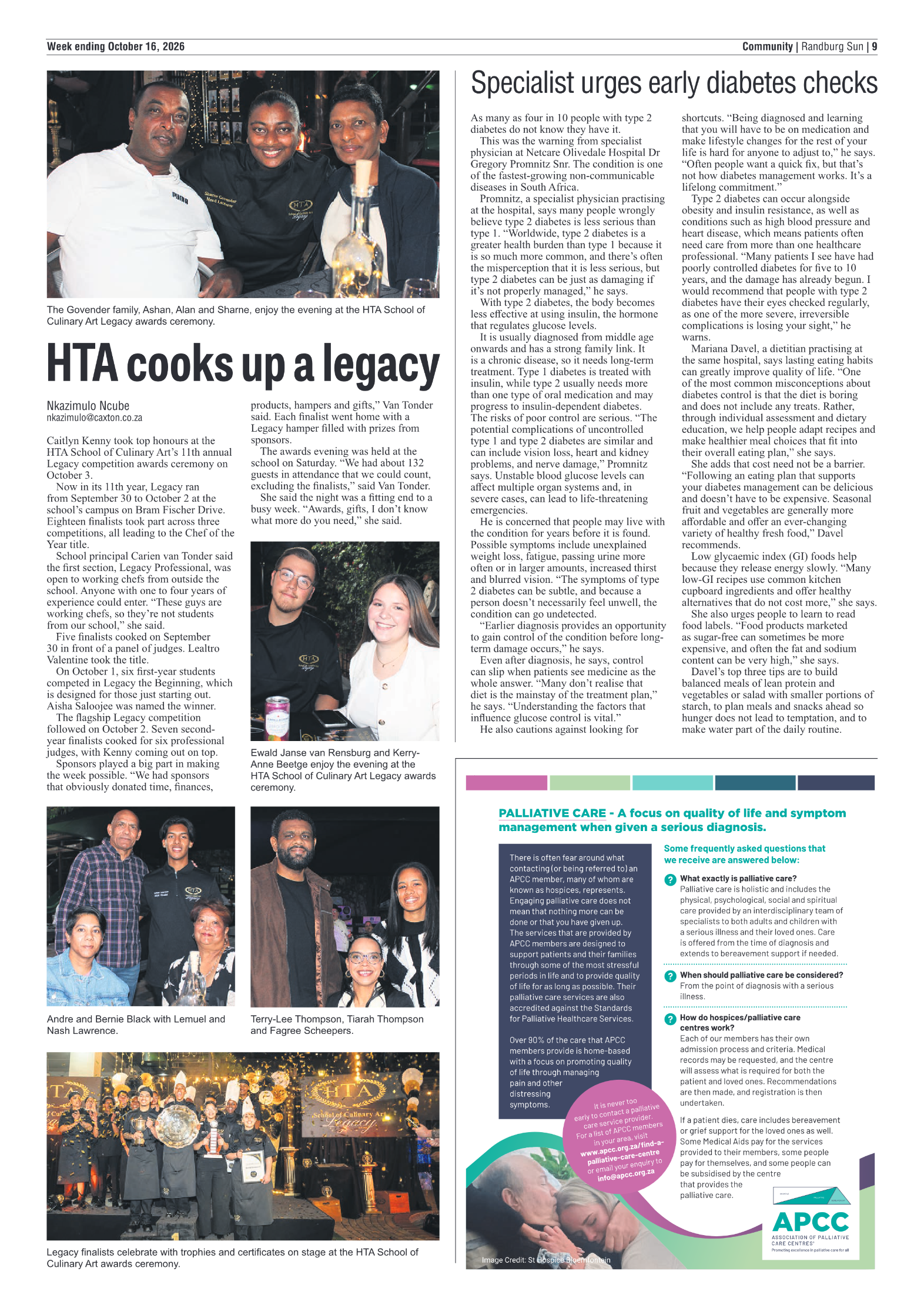 Randburg Sun 16 October 2026 page 9