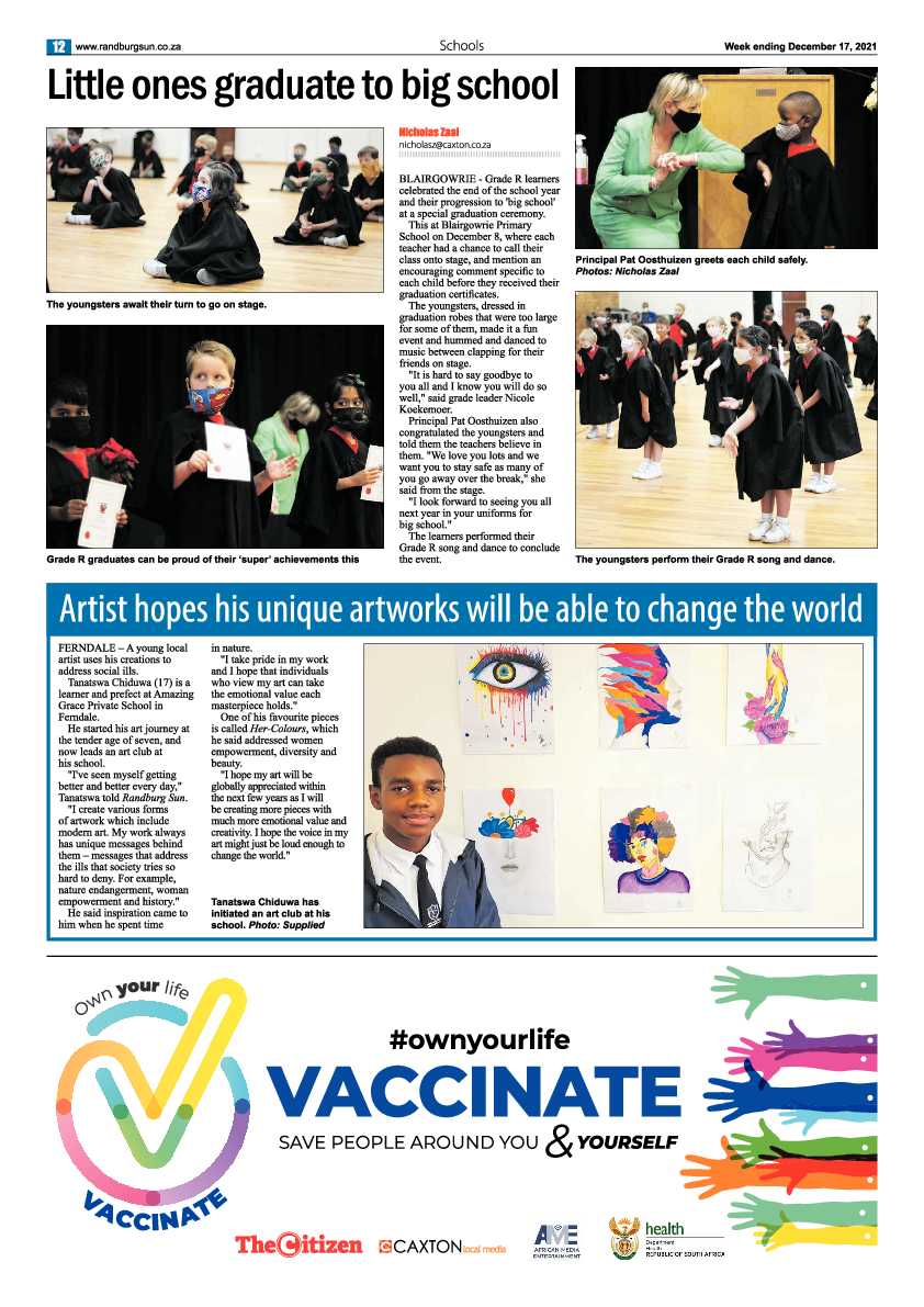 Randburg Sun 17 December 2021 page 12