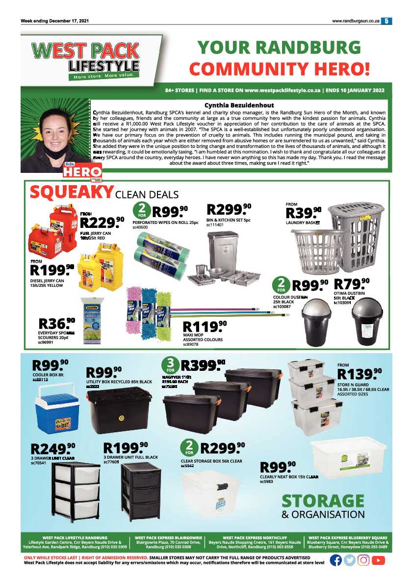 Randburg Sun 17 December 2021 page 5