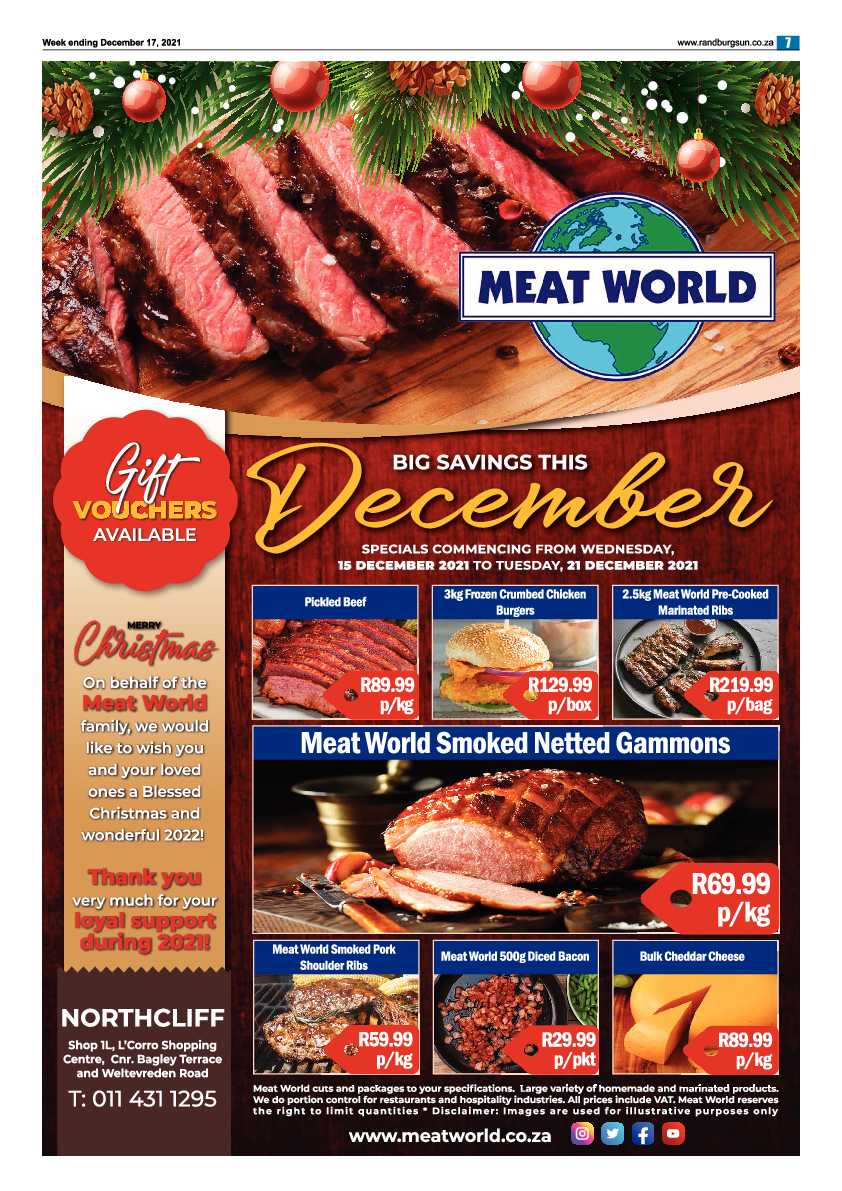 Randburg Sun 17 December 2021 page 7