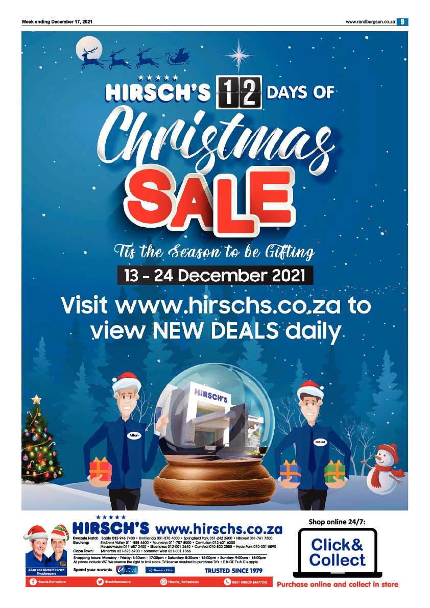 Randburg Sun 17 December 2021 page 9