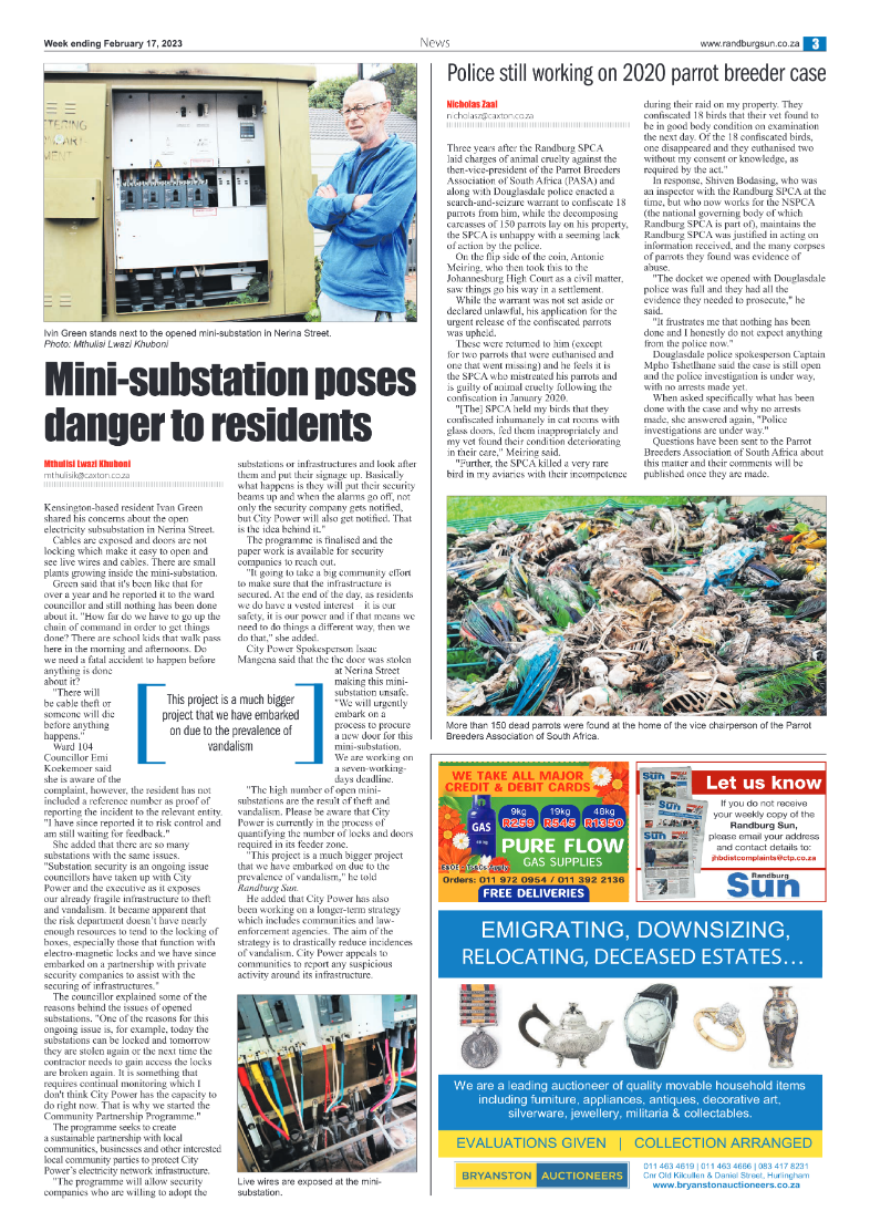 Randburg Sun 17 Feb 2023 page 3